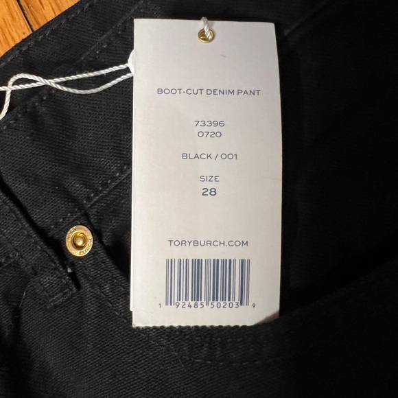 Tory Burch Black Boot-cut Jeans - Picture 2 of 3